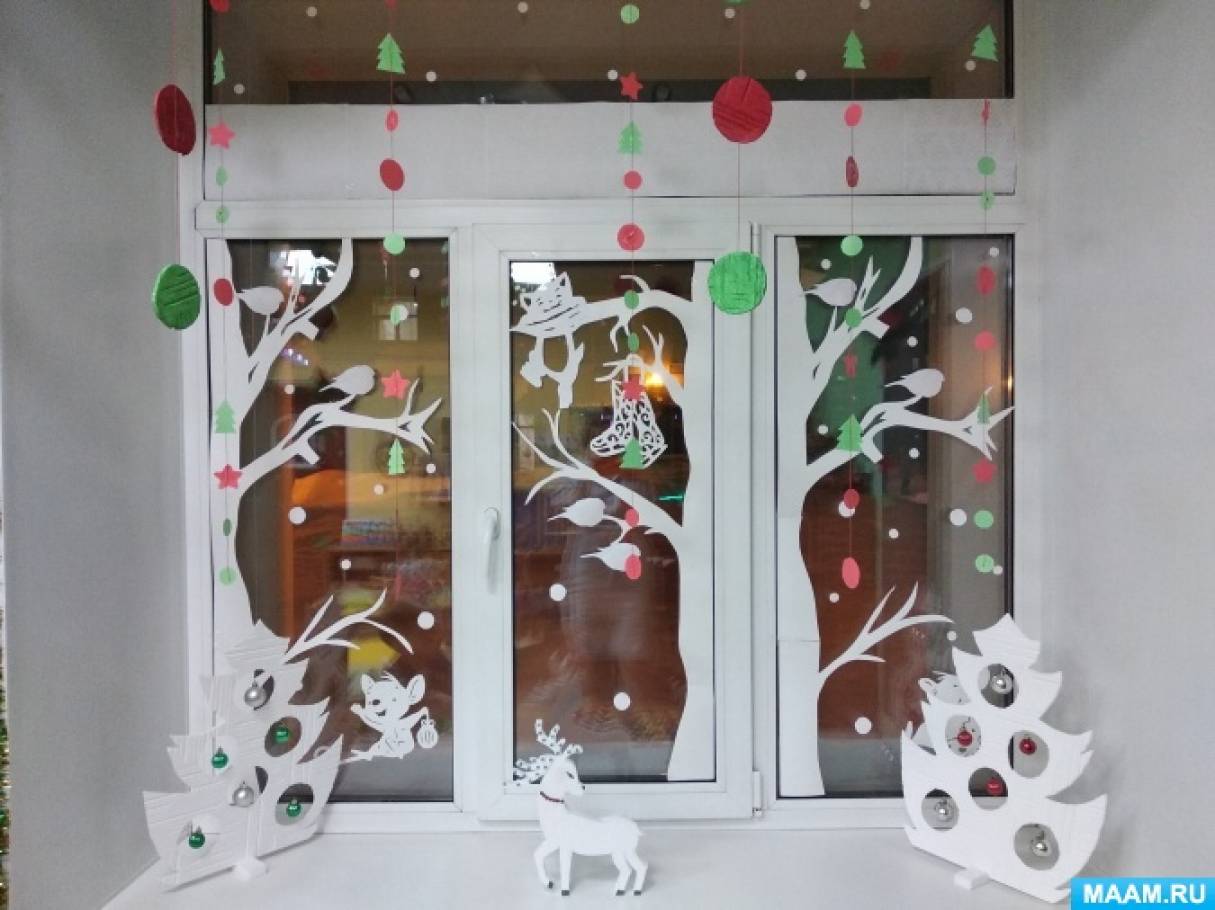 Новогоднее оформление. Украшаем группу к Новому Году. Воспитателям ...