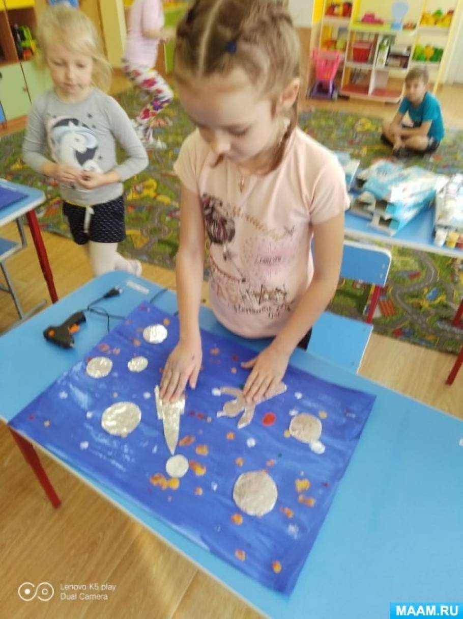 Проект космос средняя группа краткосрочный