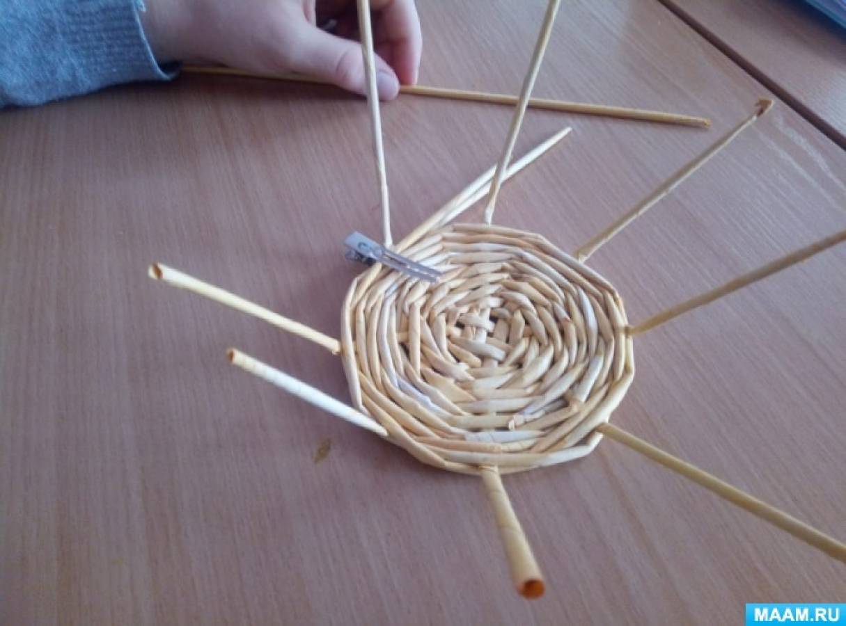 Поделки из трубочек