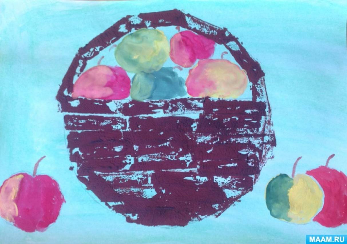 Рисуем красками осень с ребенком 5 лет