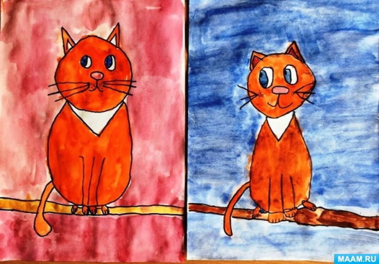Рисуем кота с детьми. Детские рисунки котов. Рисование кошка в старшей группе. Кот для рисования для детей. Кошка рисунок для детей.