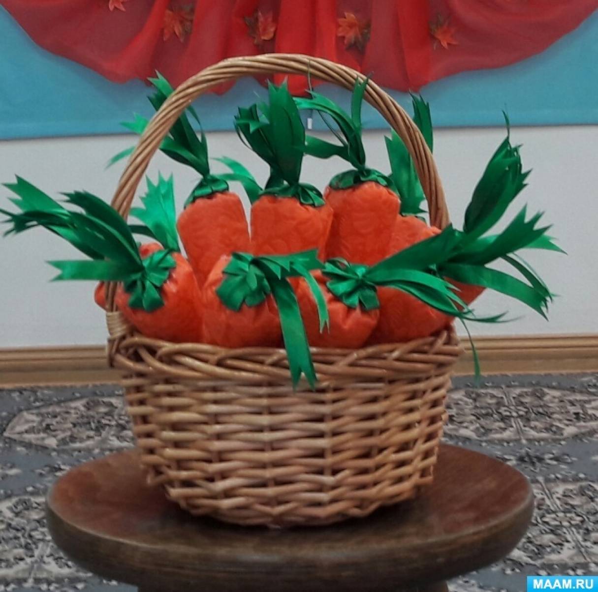 Мастер-класс «Морковки из ткани» Фото Мастер-класс «Морковки из ткани»