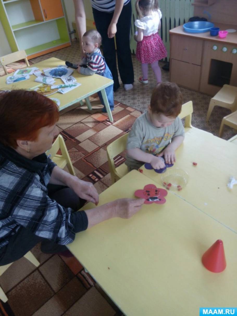 Совместное занятие родителей и детей раннего возраста «Божья коровка» Фото Совместное занятие родителей и детей раннего возраста «Божья коровка»