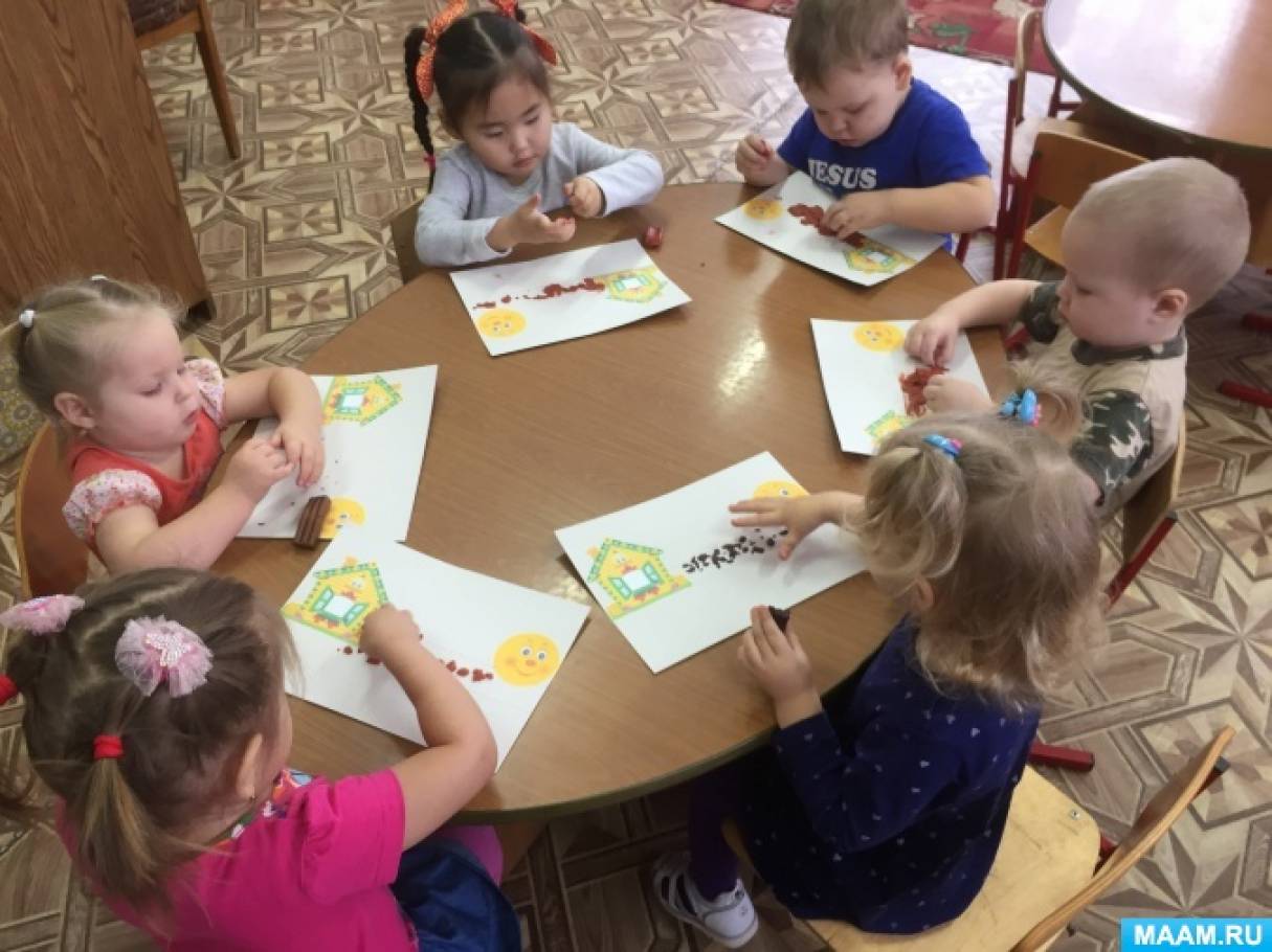 Нод колобок младшая группа. Проект Колобок младшая группа. Лепка Колобок в группе раннего возраста.