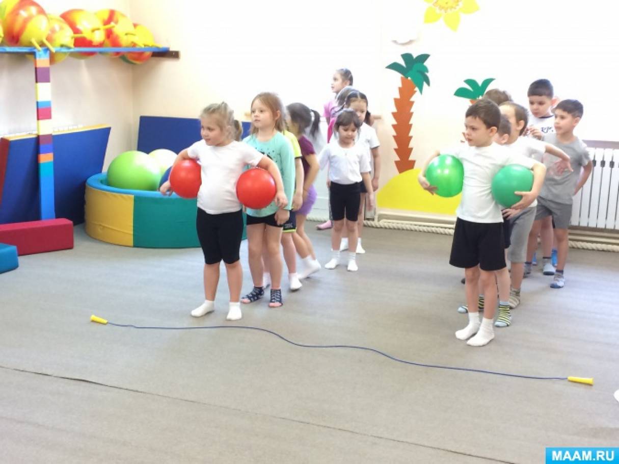 Спортивный досуг в подготовительной