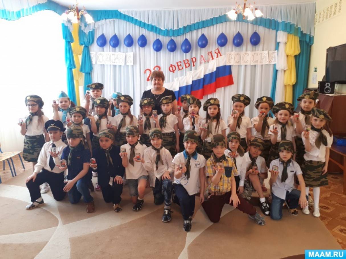 Фотоотчёт о музыкально-тематическом развлечении в подготовительной группе «День защитника Отечества» Фото Фотоотчёт о музыкально-тематическом развлечении в подготовительной группе «День защитника Отечества»