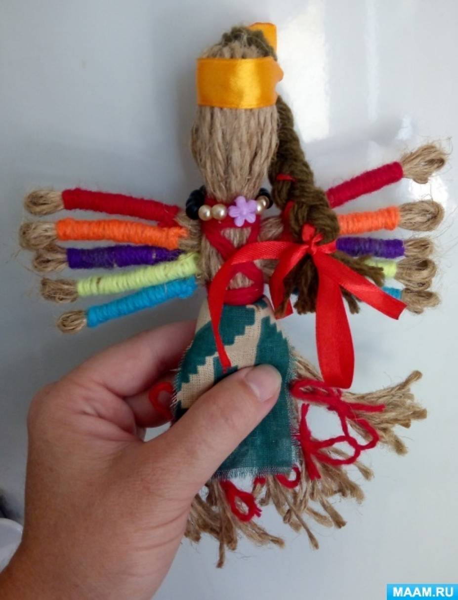 Мастер-класс «Приобщение детей к традициям своего народа посредством создания русских народных кукол. Кукла «Десятиручка»