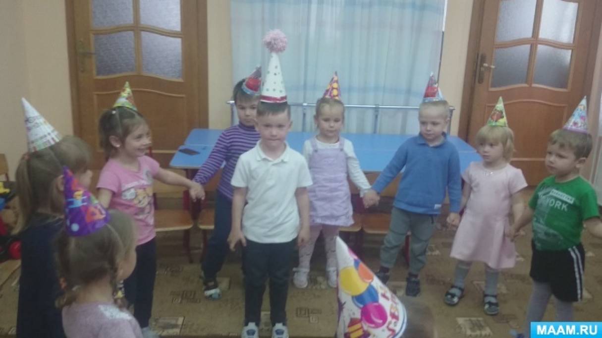 Фотоотчет «День именинника» в средней группе Фото Фотоотчет «День именинника» в средней группе