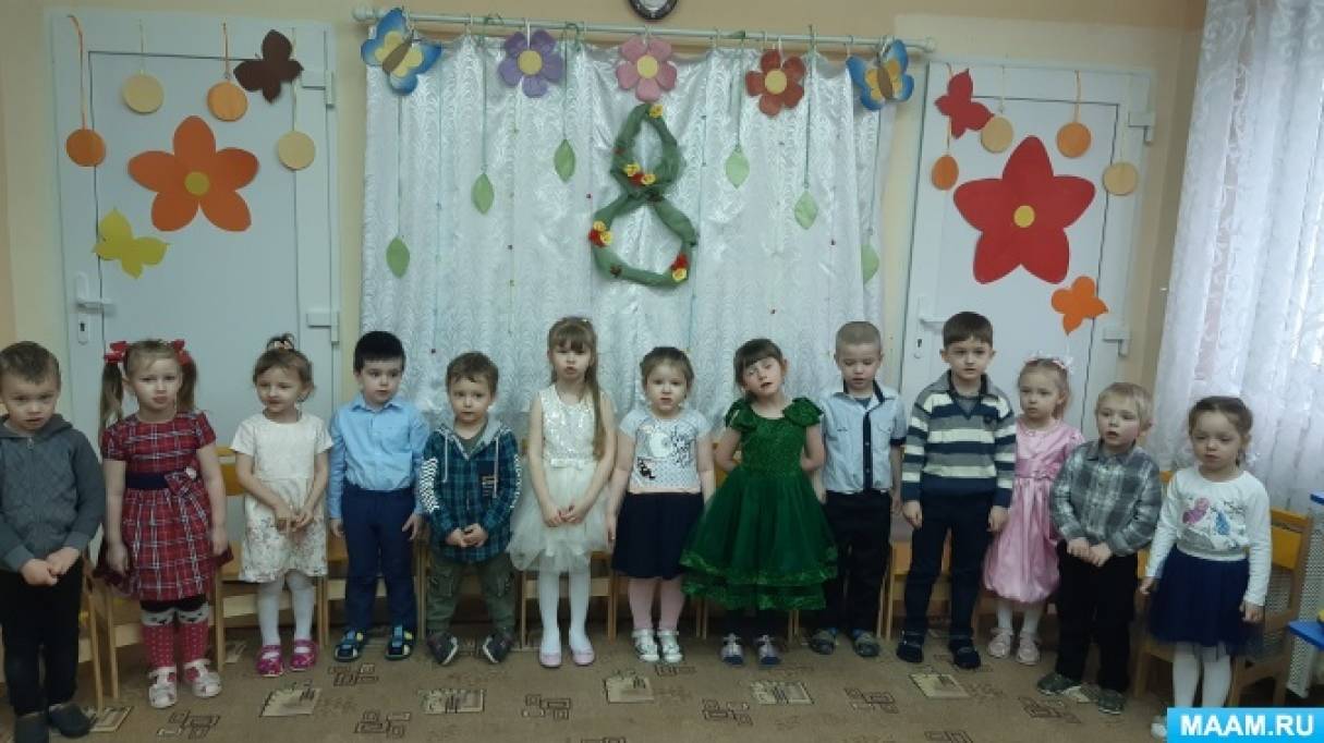 Фотоотчет о развлечении «Мамочка, любимая» ко Дню 8 марта в средней группе Фото Фотоотчет о развлечении «Мамочка, любимая» ко Дню 8 марта в средней группе