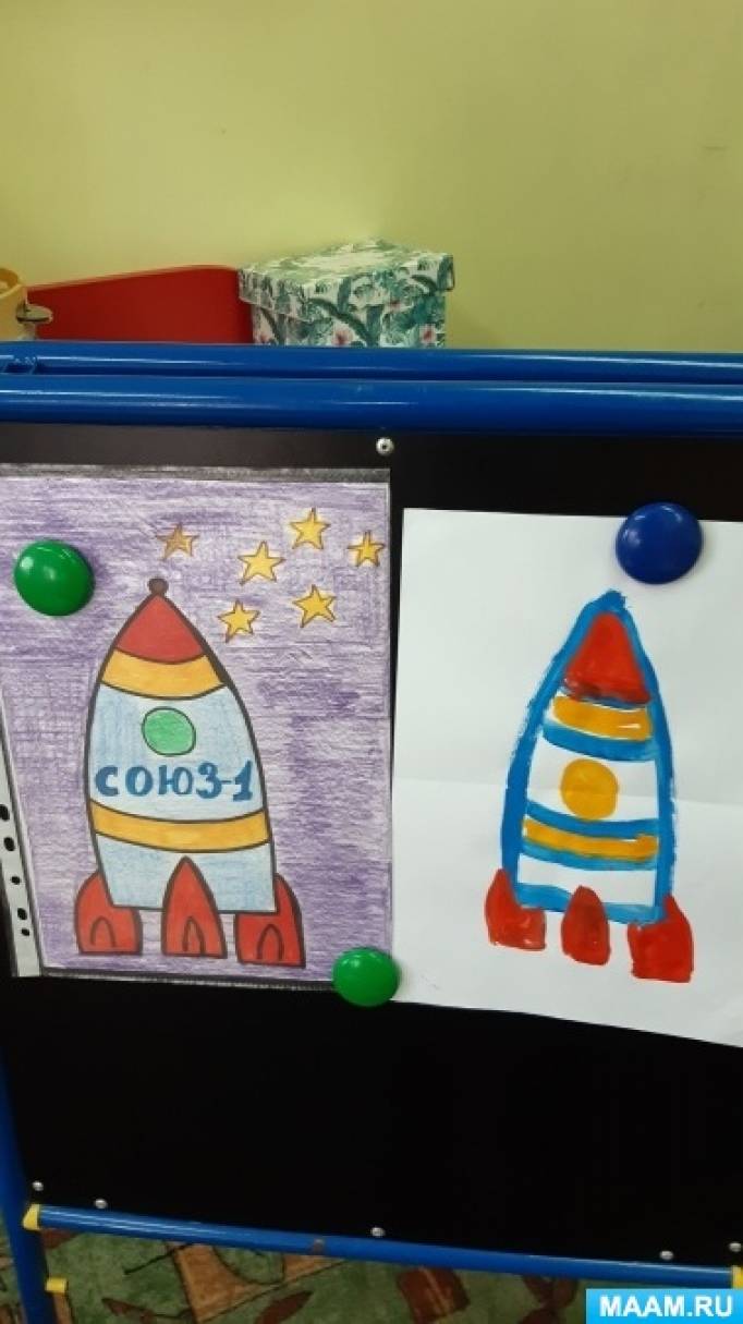 Фотоотчет об интегрированном занятии «Нарисуем то, о чем поем» в средней группе