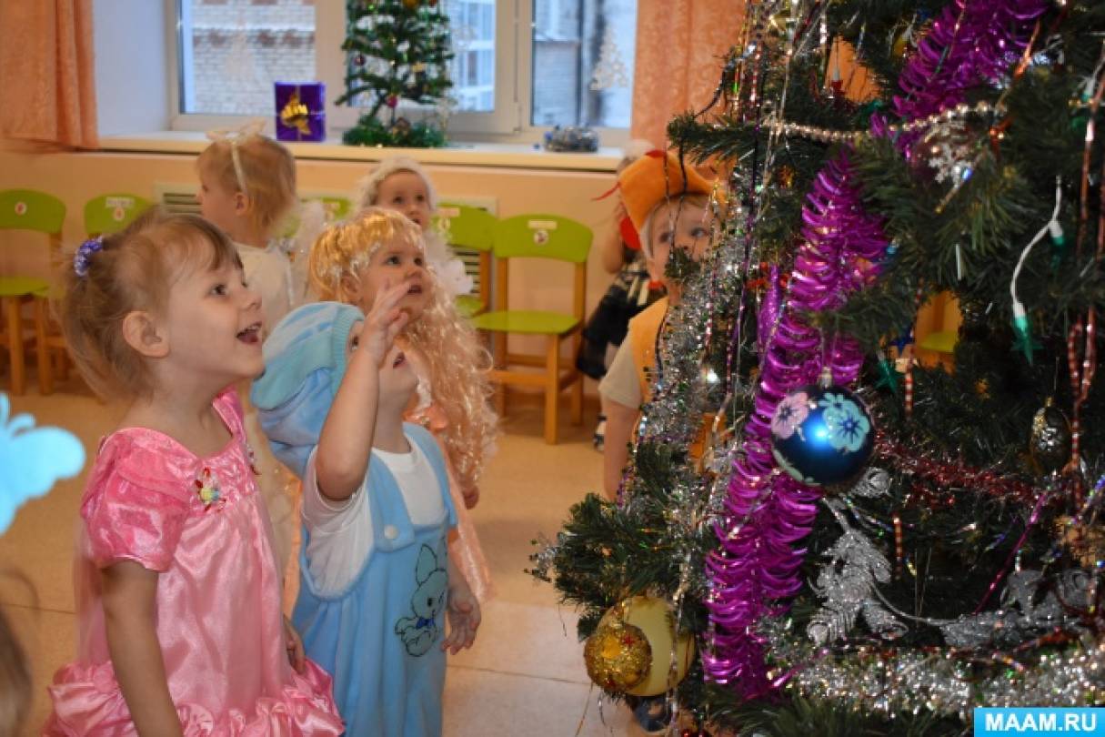 Сценарий зимнего утренника в первой младшей группе (2–3 года) «Здравствуй, елочка-краса» Фото Сценарий зимнего утренника в первой младшей группе (2–3 года) «Здравствуй, елочка-краса»