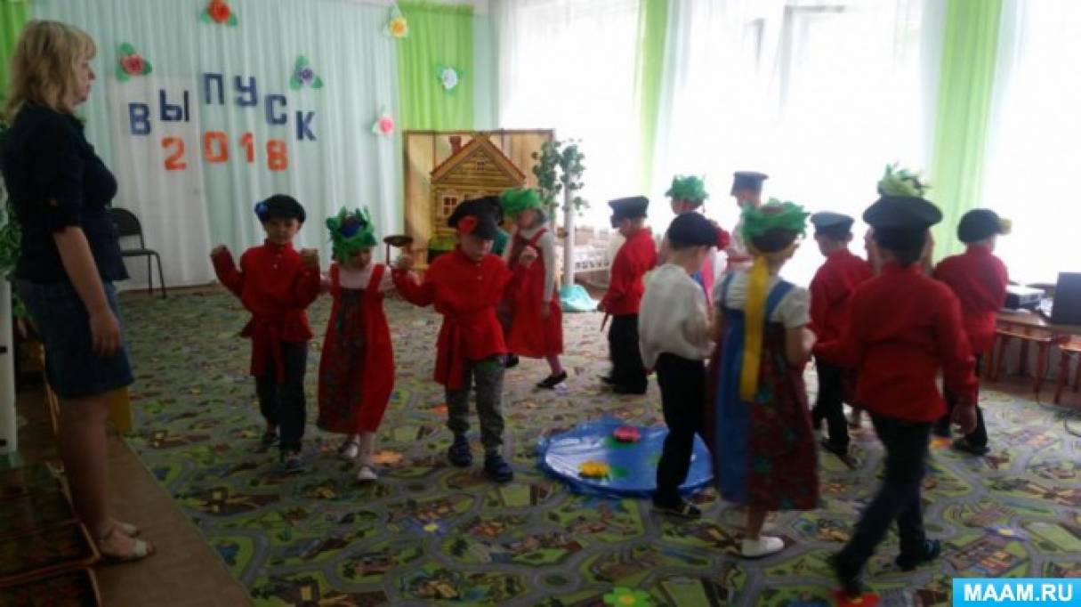 Фольклорное развлечение в старшей группе «Деревенские посиделки» Фото Фольклорное развлечение в старшей группе «Деревенские посиделки»