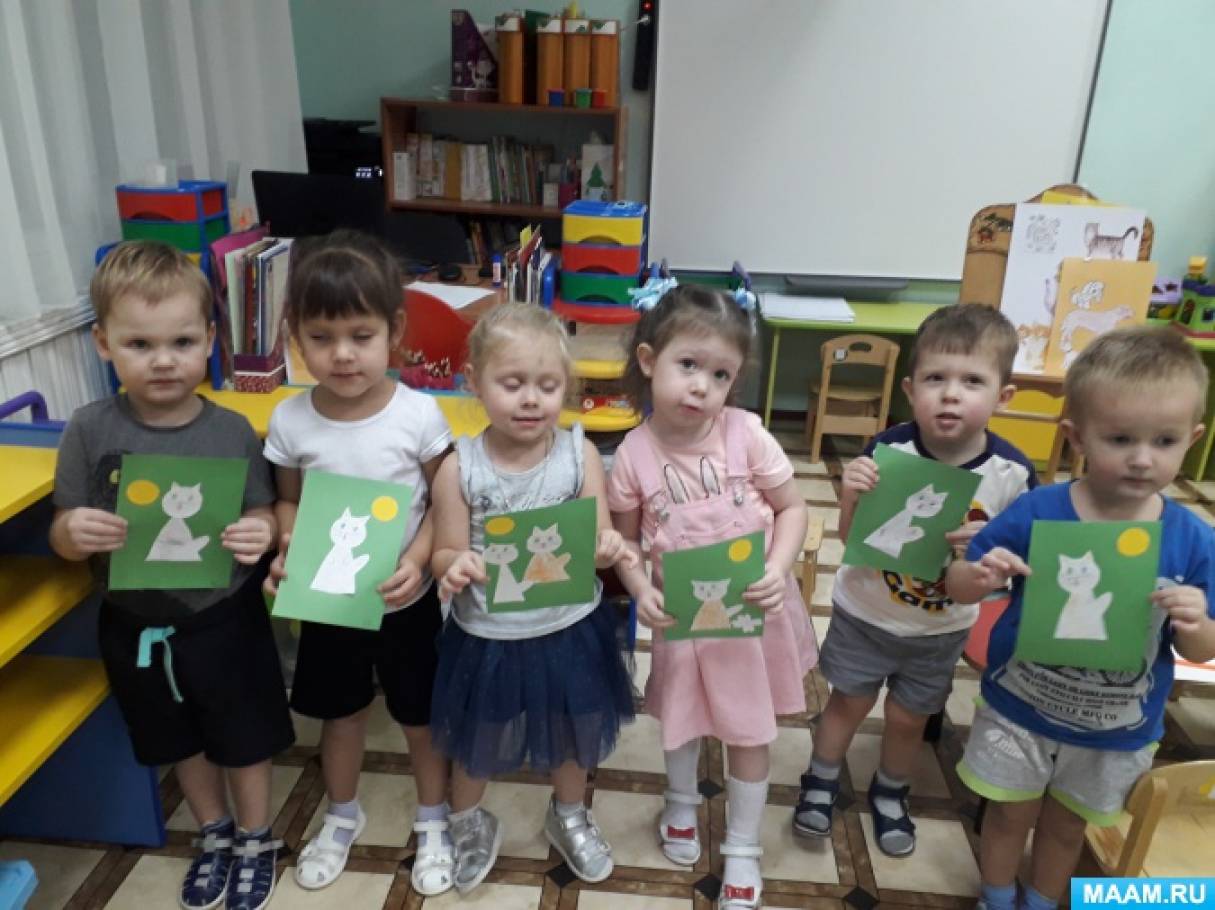 Конспект занятия во второй младшей группе «Котенок» Фото Конспект занятия во второй младшей группе «Котенок»