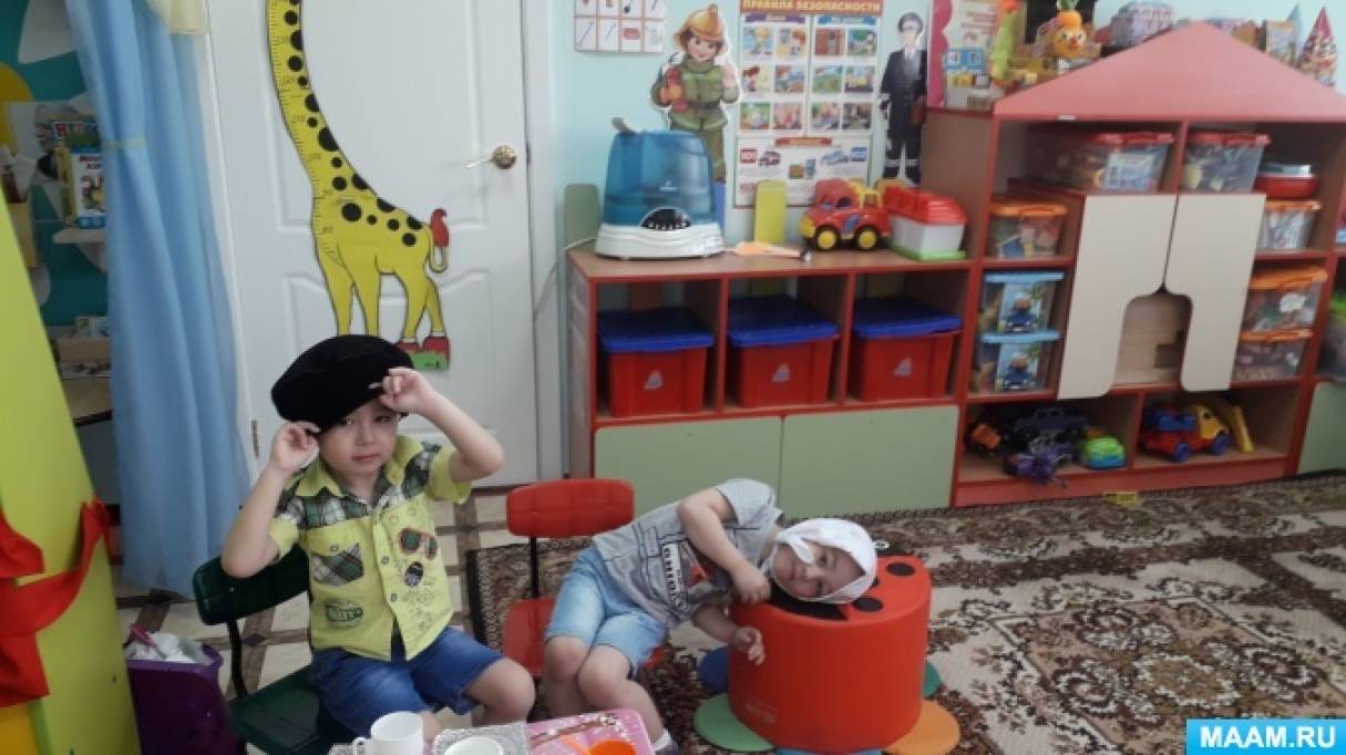 Смотреть фотографию №5 Фото №5 но дружно распределили роли и показали сказку