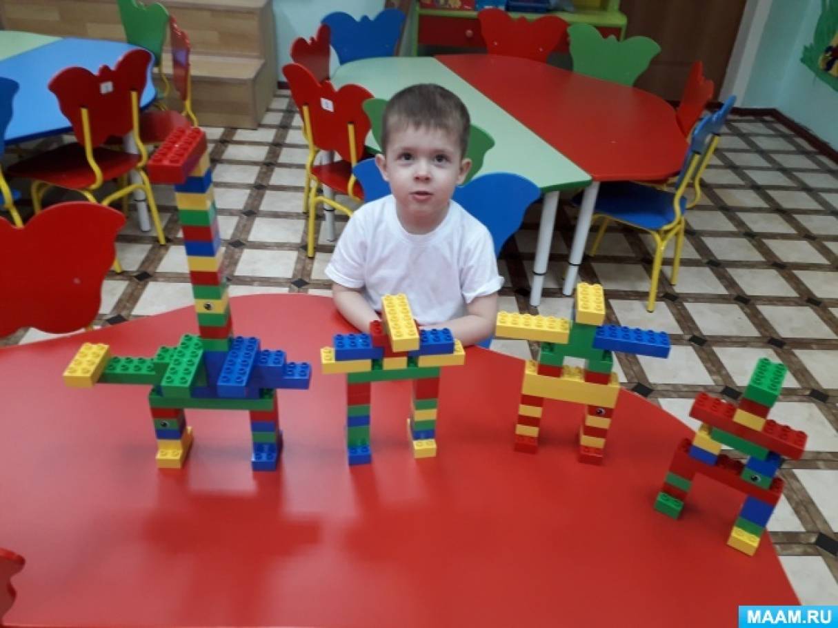Фотоотчет «Лего-конструирование для детей»