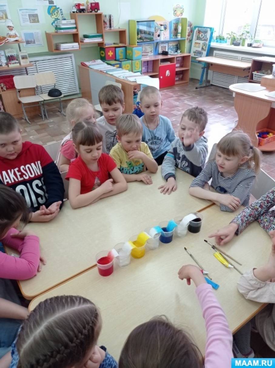 Экспериментирование разноцветная вода встреча с хоттабычем цель