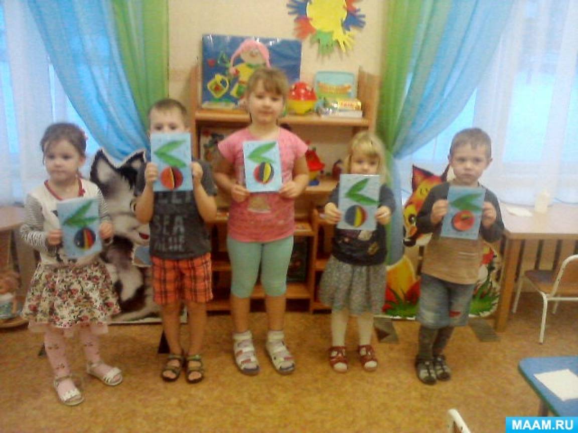 конспекты по аппликации в подготовительной группе новогодняя открытка