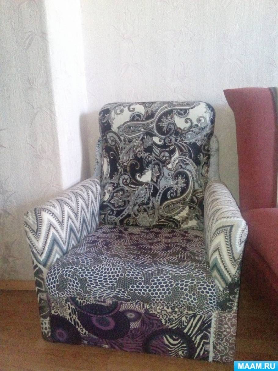 Реставрация бабушкиного кресла