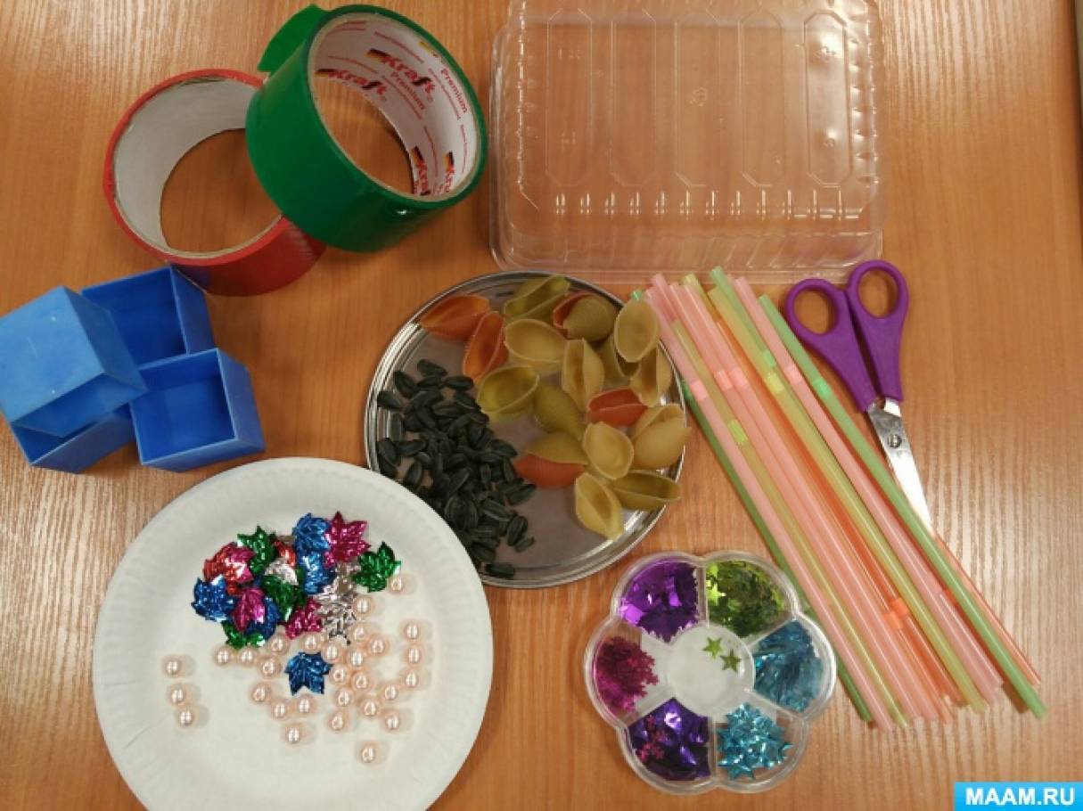 Дидактическая игра «Набор звучащих кубиков с различным наполнением» для ...