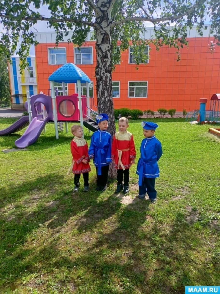 Проект «Берёза — русская красавица» для детей 5 лет