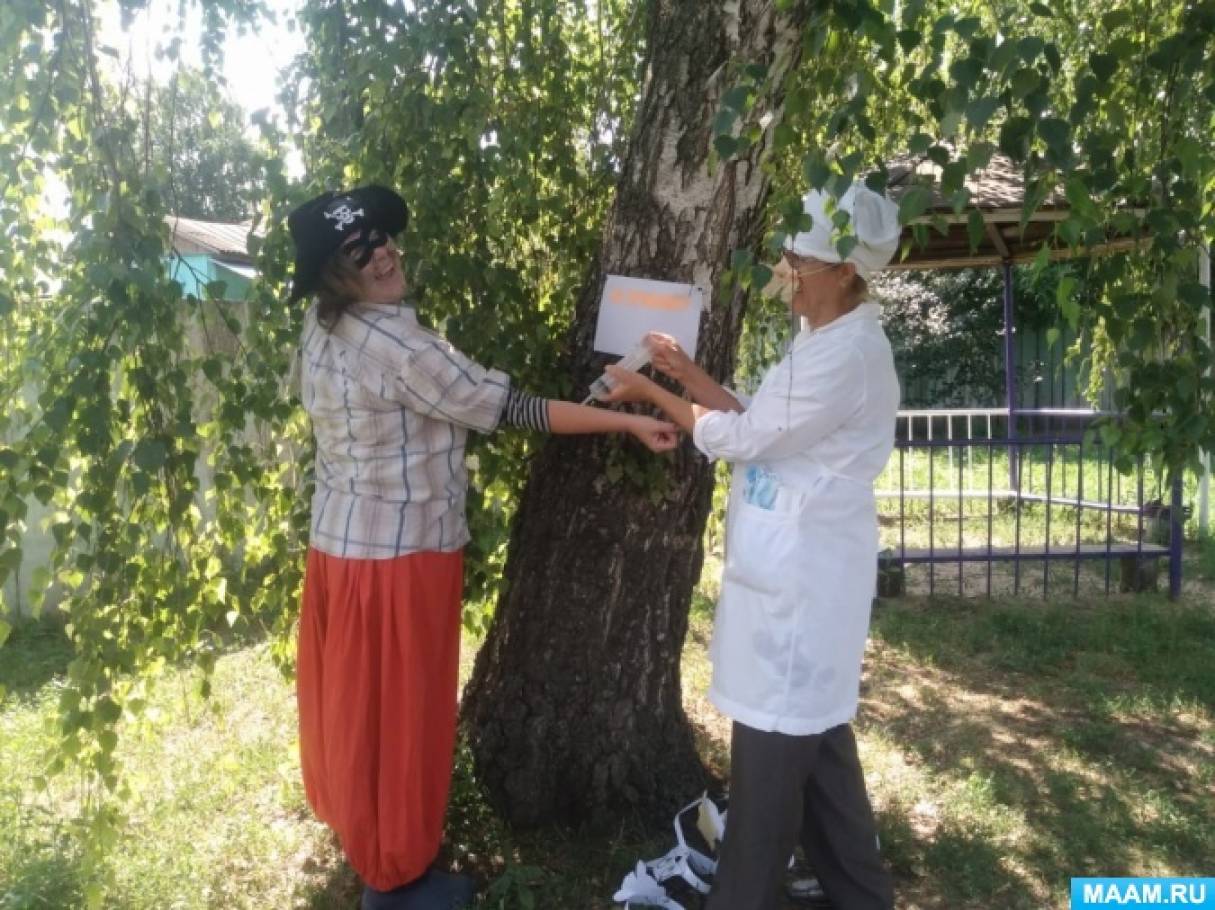 Летнее развлечение «В гости к доктору Айболиту»