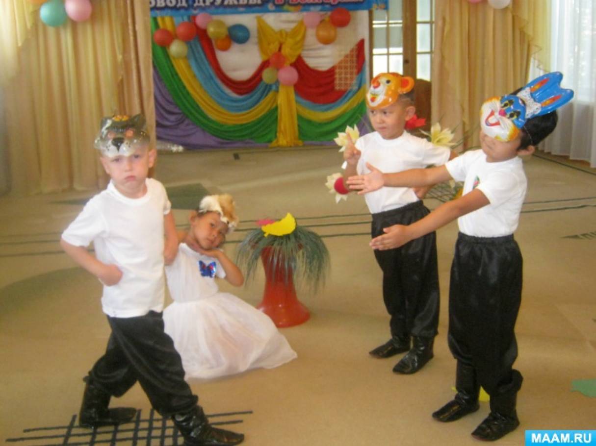 Сюжетно-ролевой танец как средство развития творческих способностей у детей дошкольного возраста