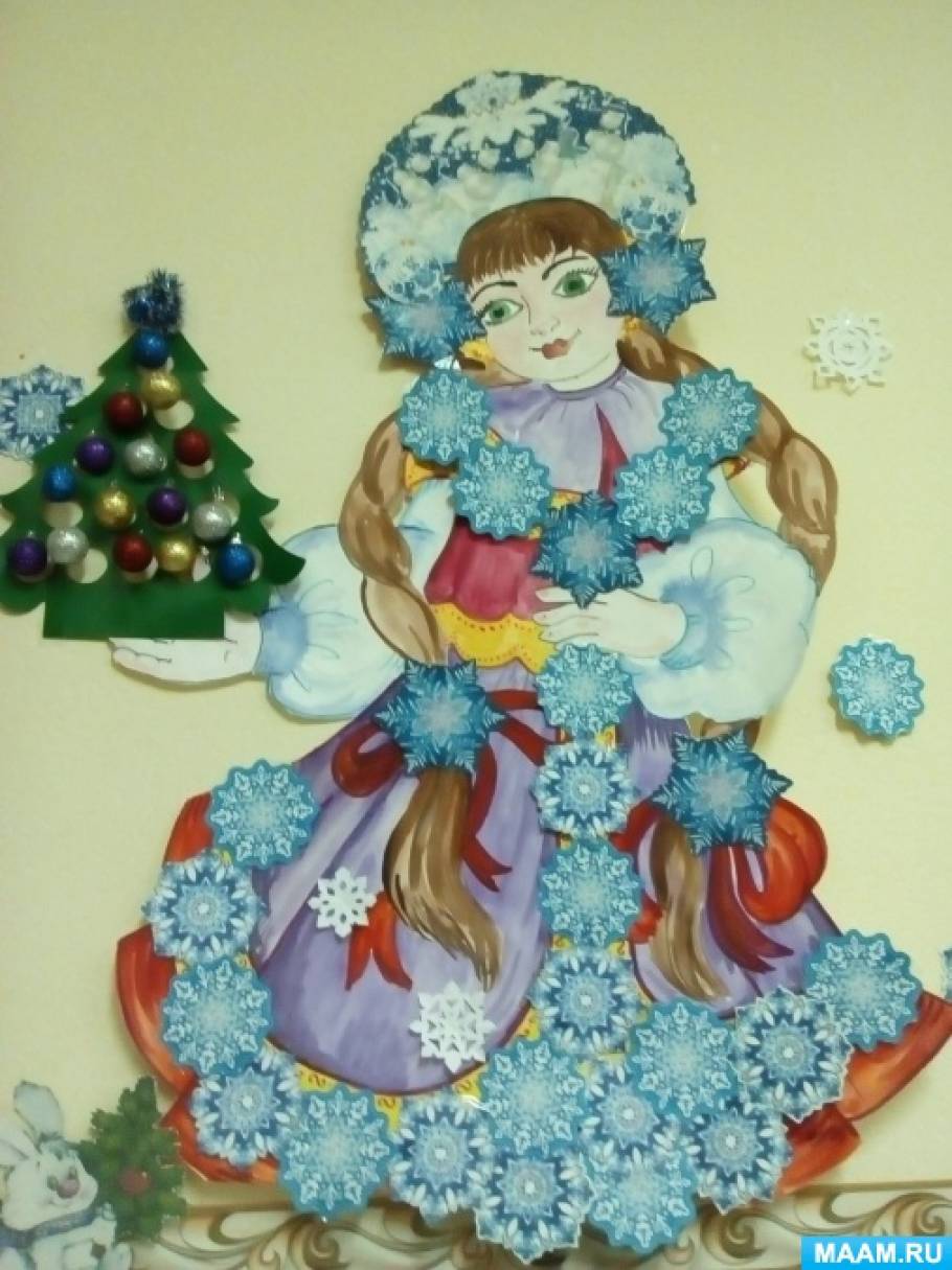 Оформление помещения «В царстве Снежной королевы»