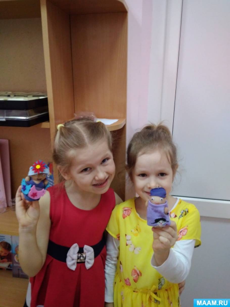 Мастер-класс «Куколки из капроновых носков руками детей»