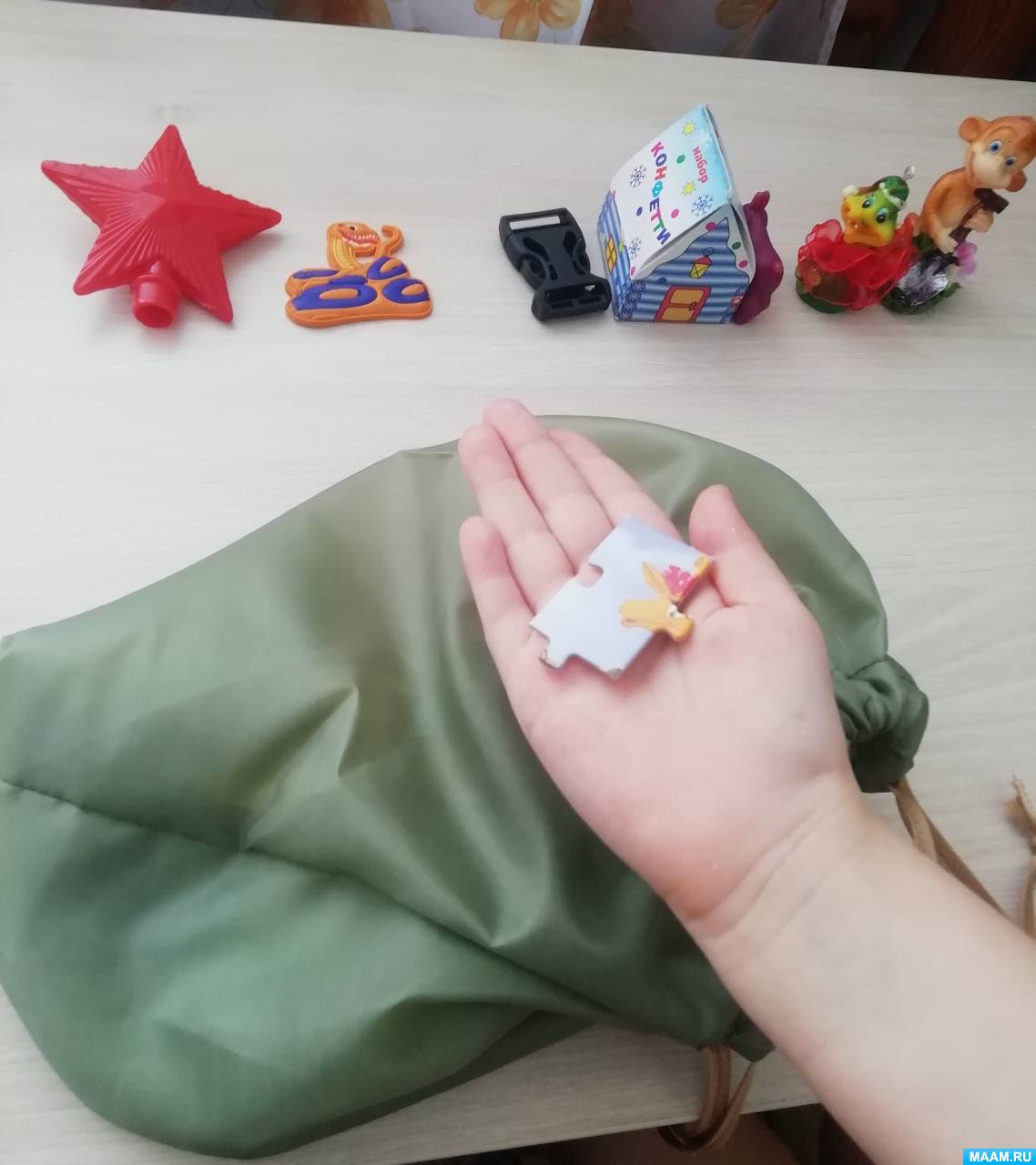 Дидактическая игра чудесный мешочек