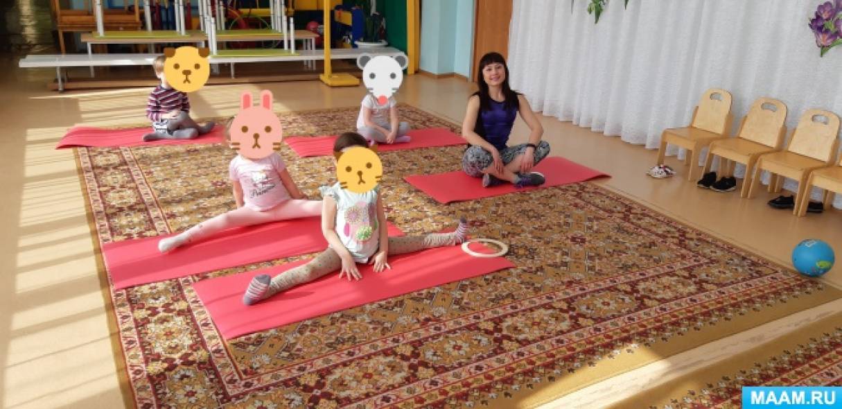 Конспект занятия «Детский фитнес» для средней группы Фото Конспект занятия «Детский фитнес» для средней группы