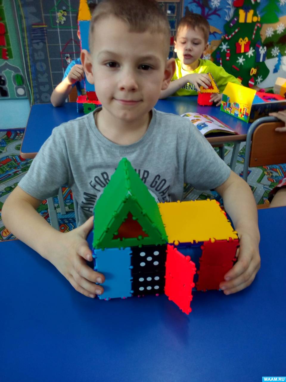 Конструирование из игрового тико-конструктора для объёмного ...