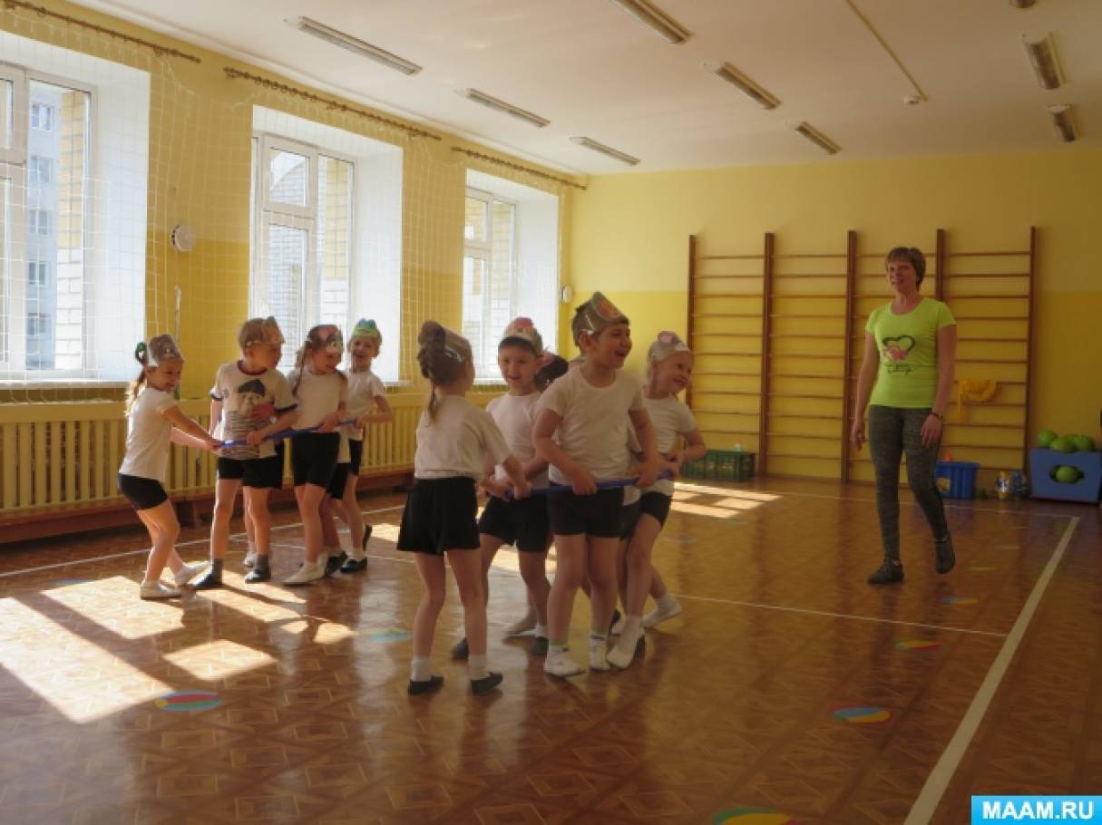 Спортивный досуг в старшей группе