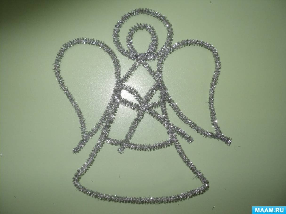 ангелочки из синельной проволоки. елочные игрушки из синельной проволоки ангел. фигурки из мишуры на проволоке. ангел из синельной проволоки. ангелочек из сизальной проволоки.