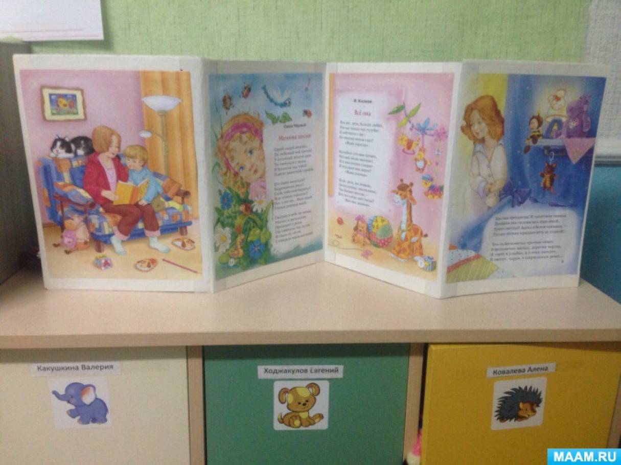 Конспект занятия по развитию речи в средней группе «Мама