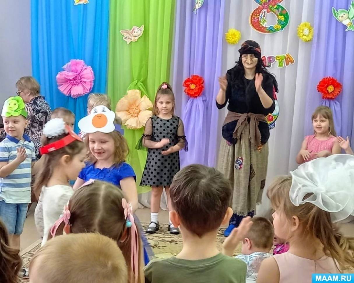 Смотреть фотографию №5 Фото №5 В нашей группе Солнышко прошёл утренник марта каждый день