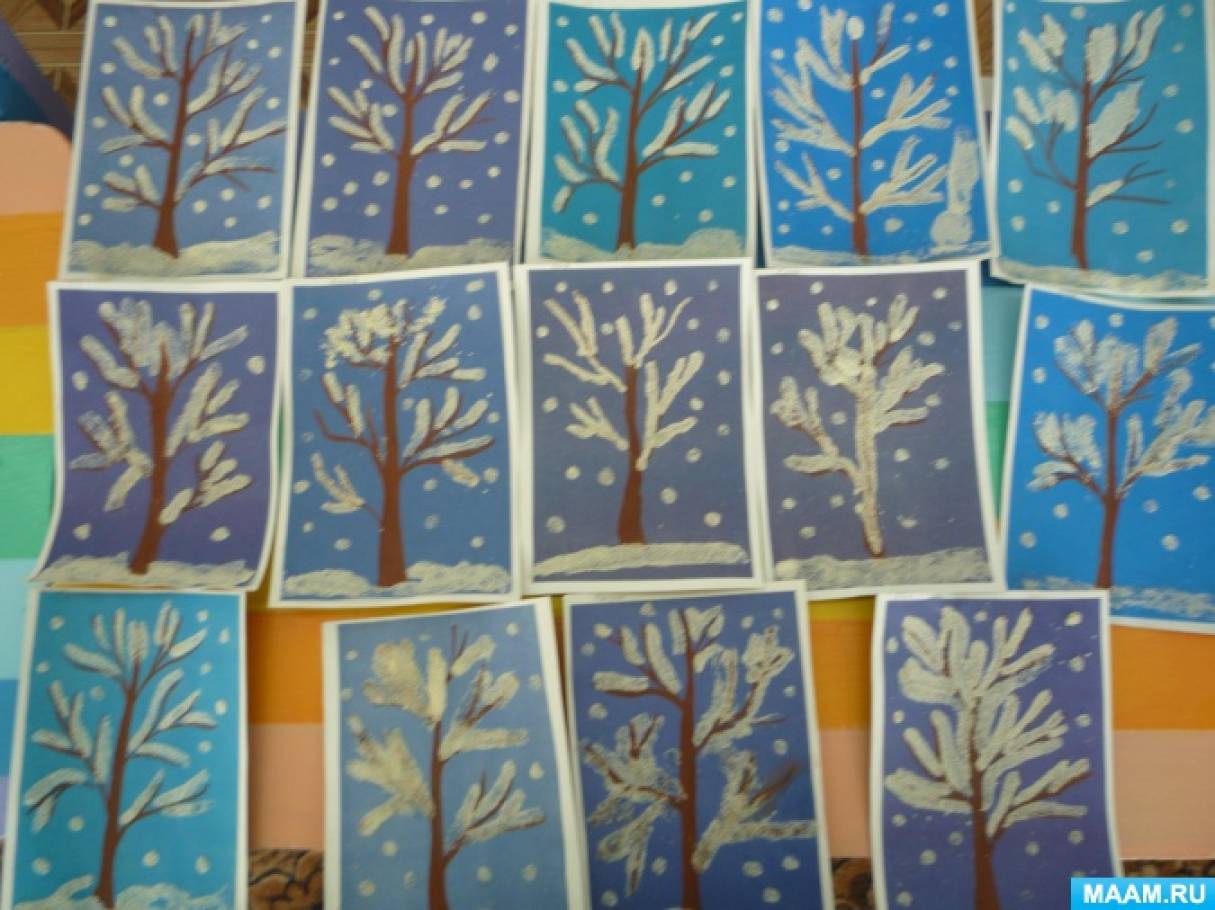 Деревья в снегу вторая младшая группа. Рисование зимнее дерево в средней группе. Рисование зимнее дерево старшая группа. Деревья в инее рисование в подготовительной группе. Деревья в инее рисование в старшей группе.