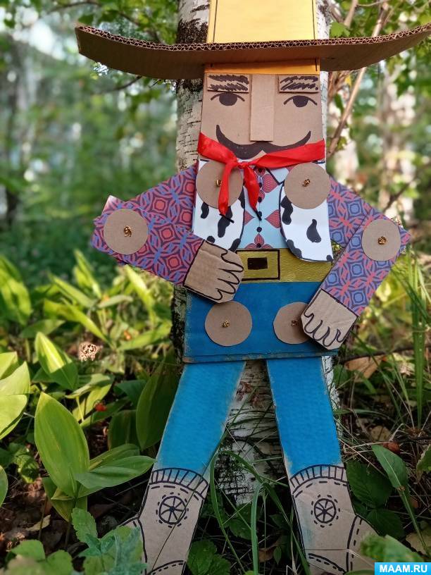Мастер-класс по изготовлению игрушки с подвижными частями из ...