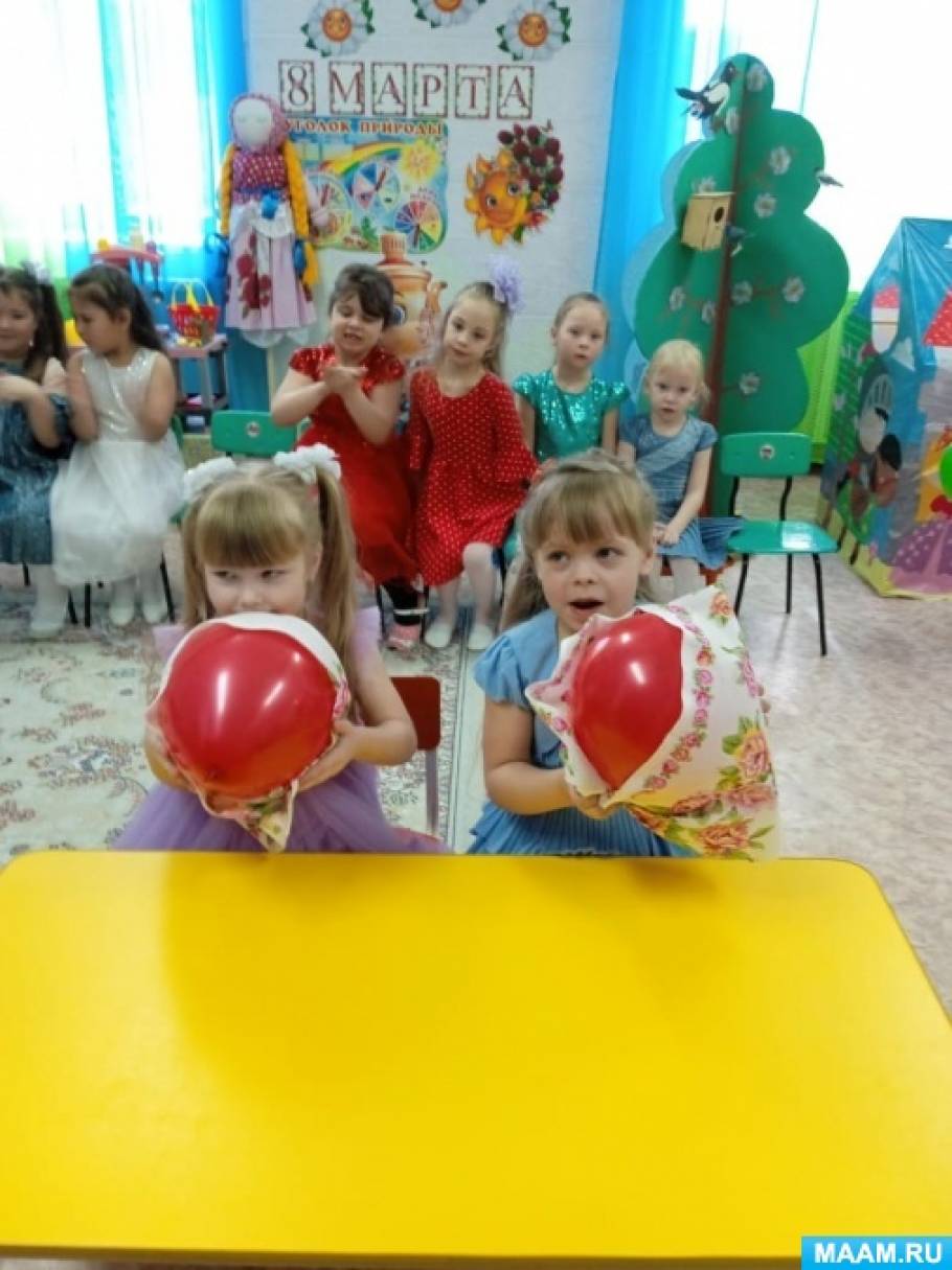 Сценарий 8 марта в средней группе в детском саду