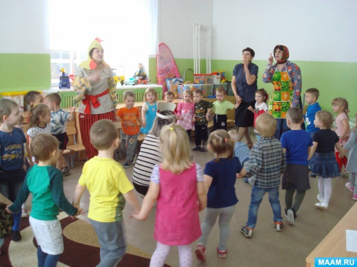 Сценарий совместного досуга с родителями «В гости к