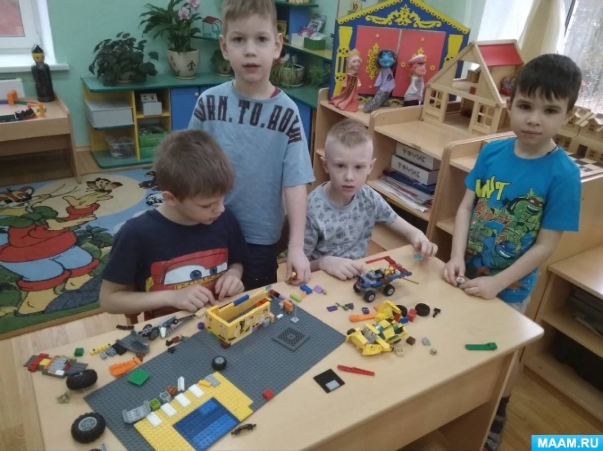 Рабочая программа кружка «Юный конструктор» подготовительная к школе ...