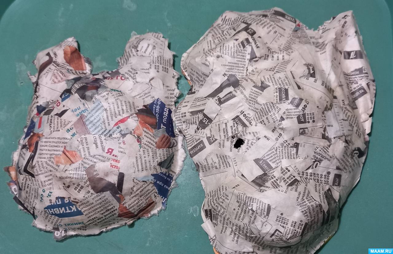 Папье маше своими руками из бумаги