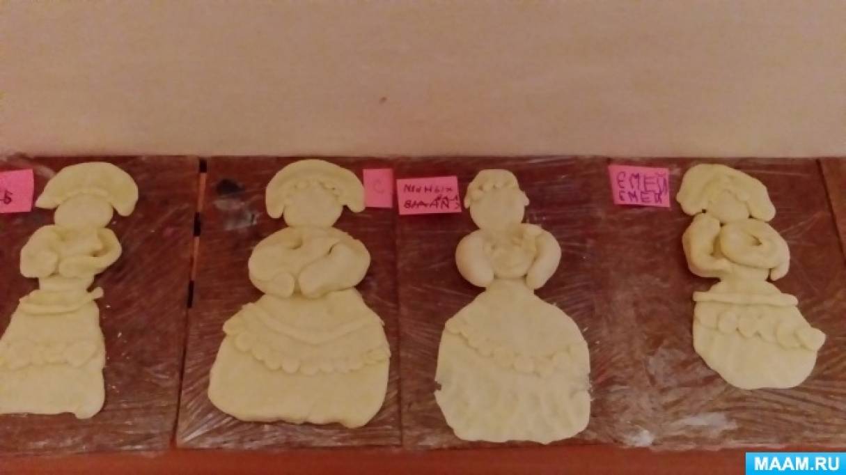 Проект дымковская игрушка из соленого теста