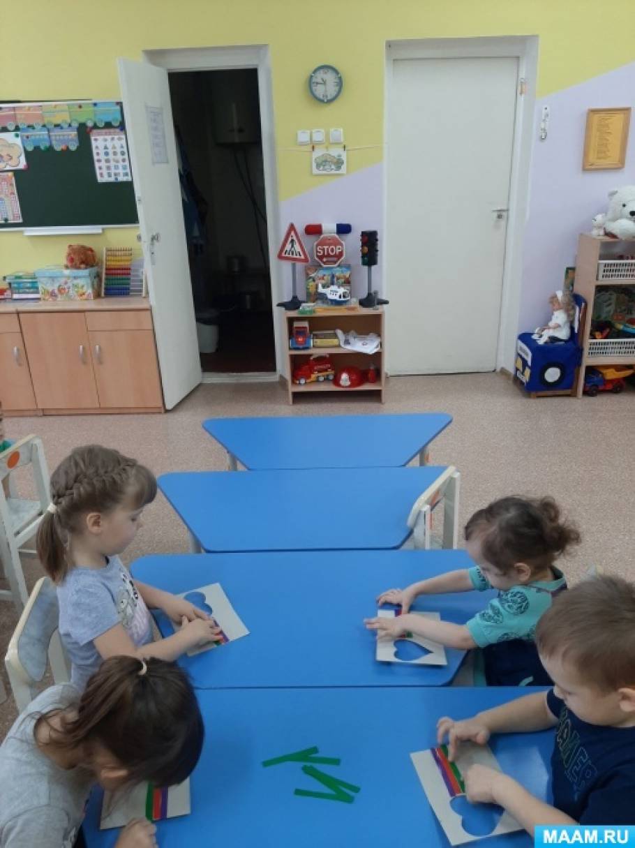 аппликации к 8 марта во 2 младшей группе