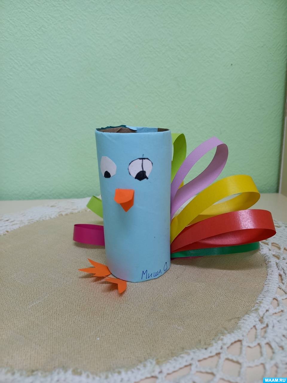 Поделки из втулок