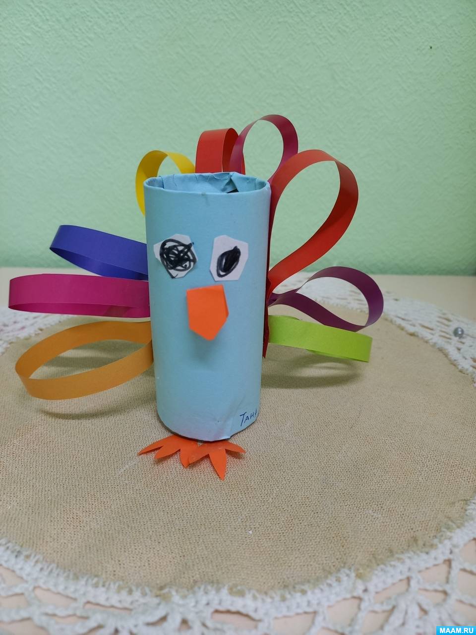 Поделки из втулок