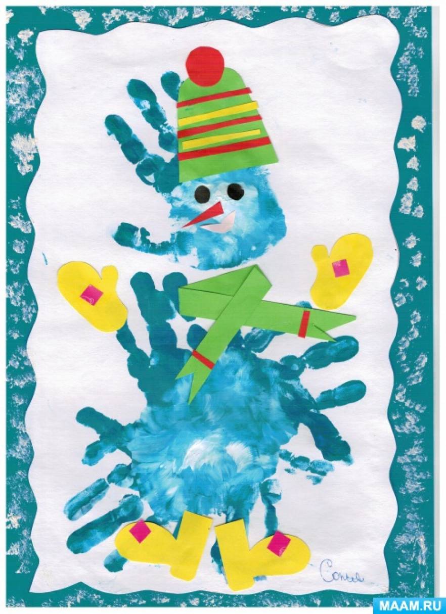 зимние рисунки ладошками. нетрадиционное рисование зимы малышам в детском. рисование ладошками для детей зимние. рисование ладошкой зимующие птицы. зимние рисунки ладошками.