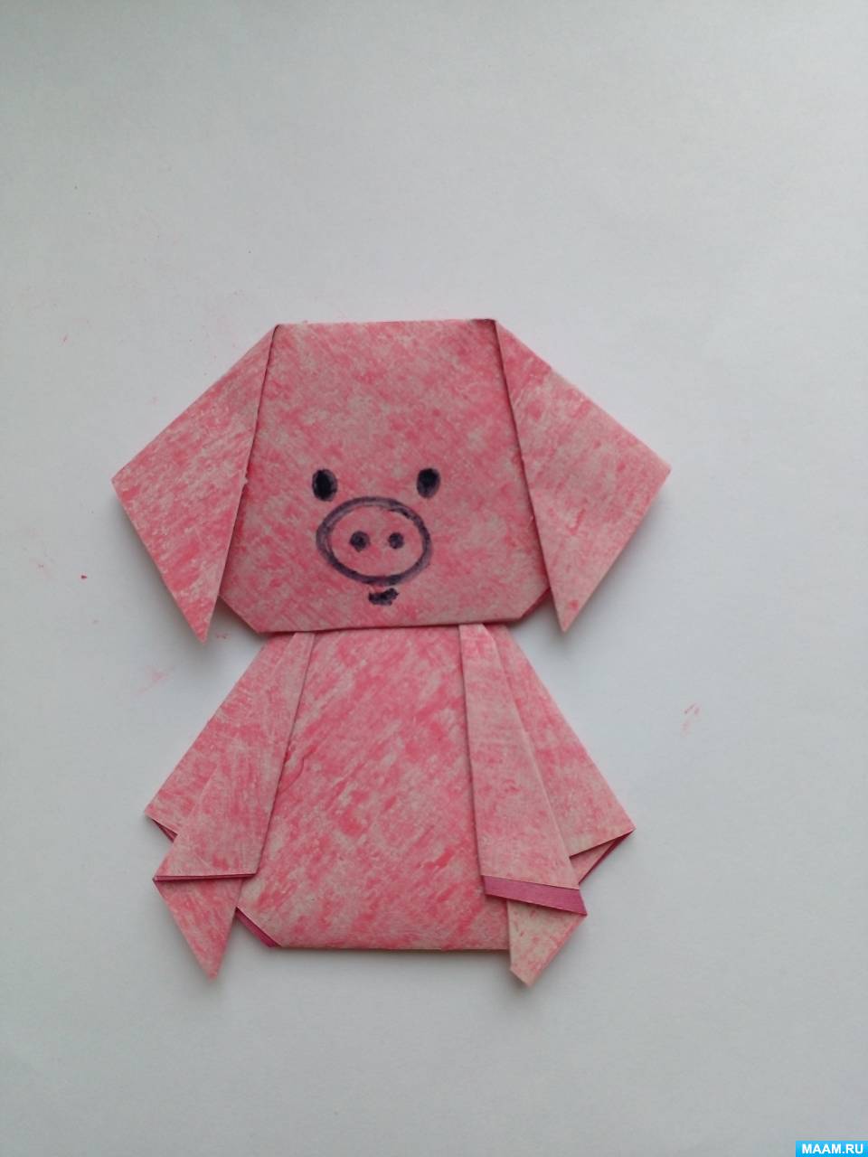 новогодняя игрушка оригами своими руками | Дзен