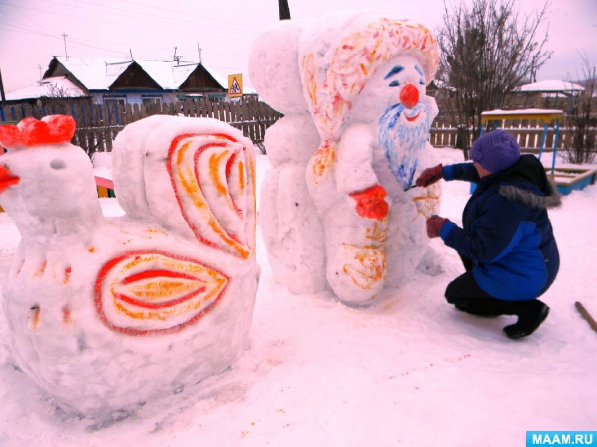 зимние постройки на участке детского сада. снежные фигуры для детского сада на площадке. снежные фигуры для детского сада на площадке. снежные постройки в детском саду на участке. снежные скульптуры в детском саду.