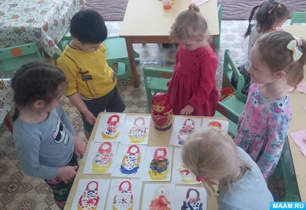 Тема недели "Народная игрушка" в средней группе: народная культура и традиции