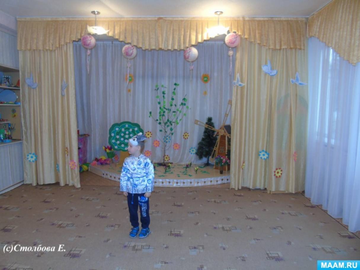 сценки в детском саду к 8 марта